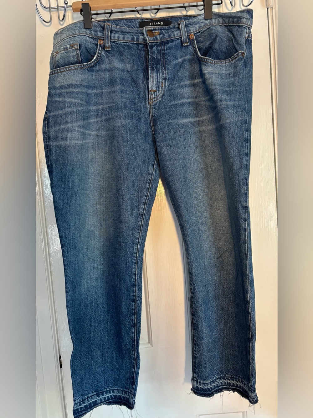 J Brand Cropped Ankle Blue Denim Jeans